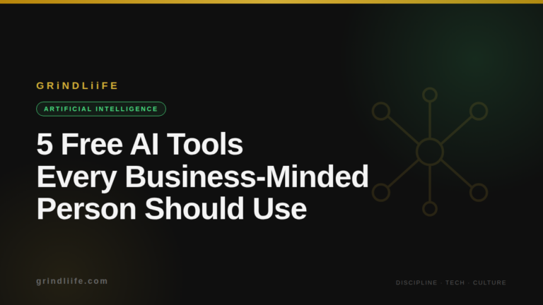 5 Free AI Tools Every business minded person Should Be Using in 2026